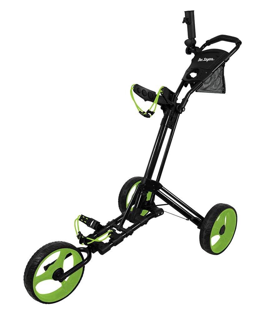 Ben Sayers Deluxe Three Wheel Easy Fold Trolley - Golfonline