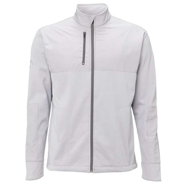 Callaway Mens Opti-Therm Long Sleeve Wind & Water-Resistant Soft Shell ...