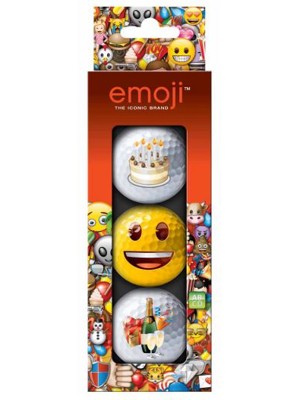 Emoji Golf Balls (3 Balls)