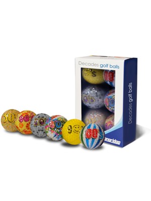 Decades Golf Balls (6 Pack)