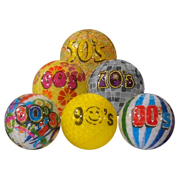 Decades Golf Balls (6 Pack)