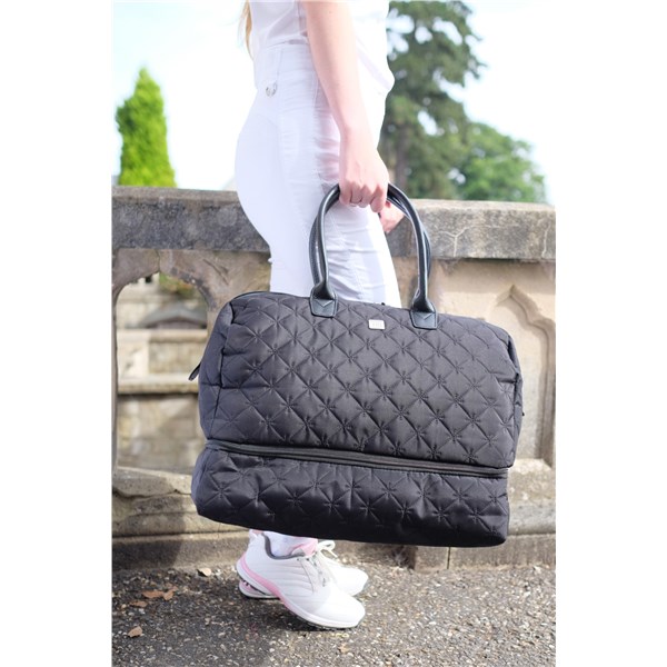 ladies golf holdall with shoe compartment