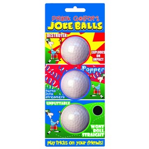 Golfers Joke Balls