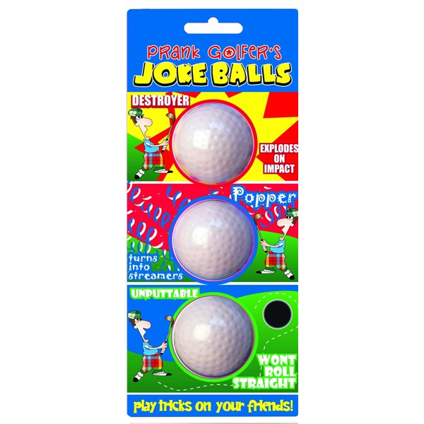 Golfers Joke Balls (3 Pack)