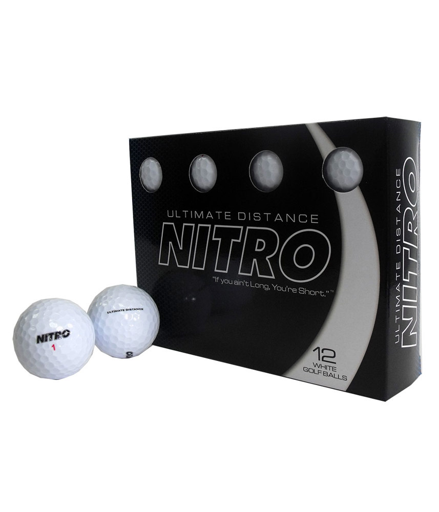 Nitro Ultimate Distance Golf Balls (12 Balls)