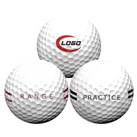 2 Piece Logo Range Golf Ball + Logo