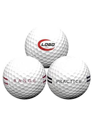 2 Piece Logo Range Golf Ball + Logo (300 Balls)