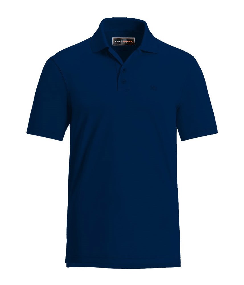 LOUDMOUTH Mens Essential Golf Polo Shirt | GolfOnline