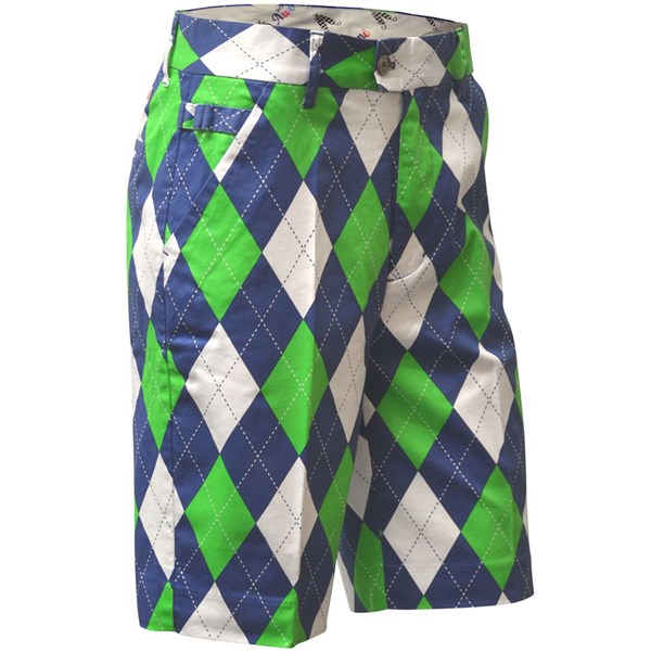 Royal And Awesome Mens Blues on the Greens Shorts | GolfOnline