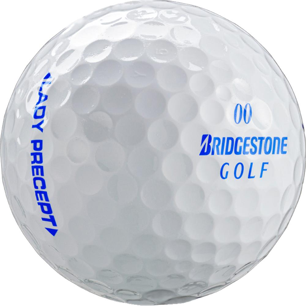 Bridgestone Lady Precept White Golf Balls (12 Balls)