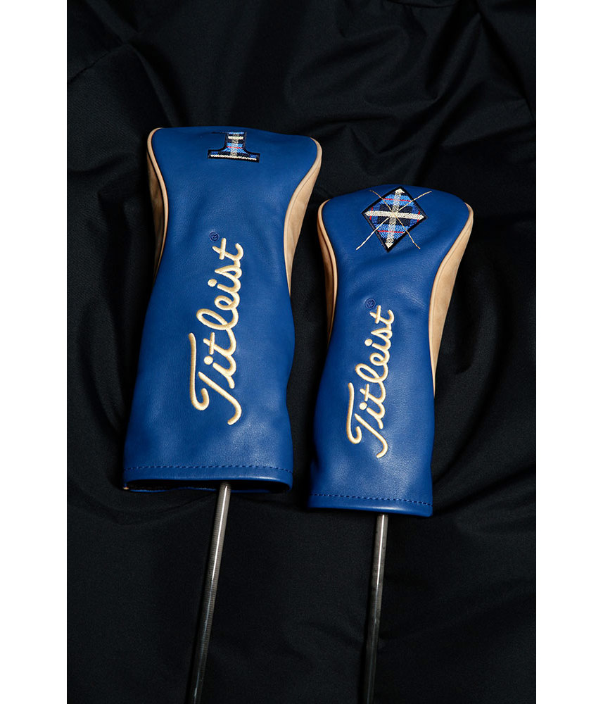 Titleist British Open Premium Leather Headcover Set