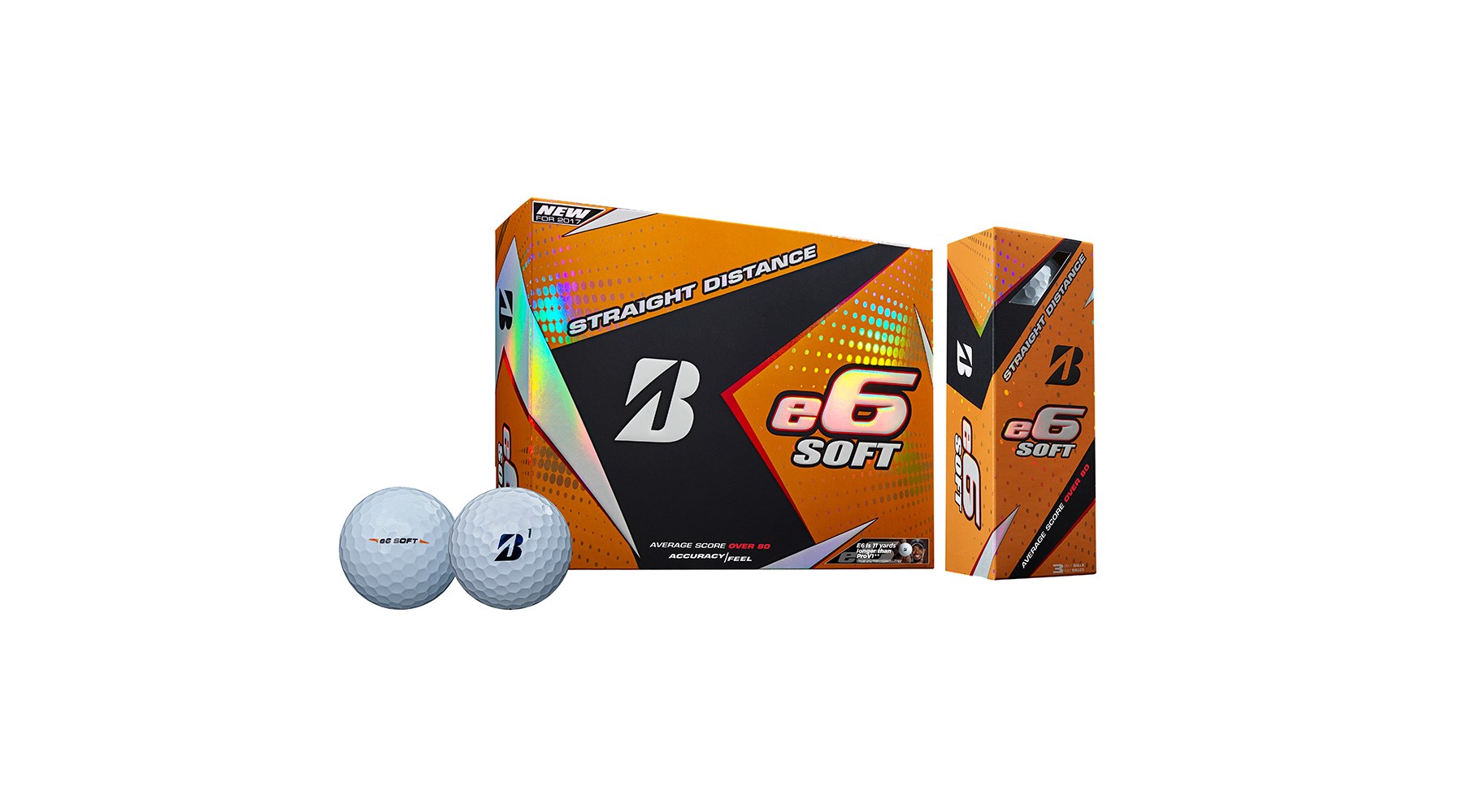 Bridgestone E6 Soft Golf Balls (12 Balls) - Golfonline