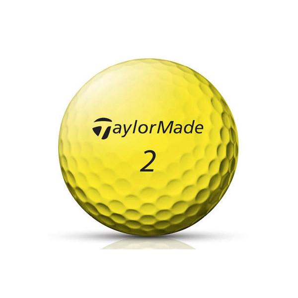TaylorMade Burner Yellow Golf Balls (12 Balls) 2013