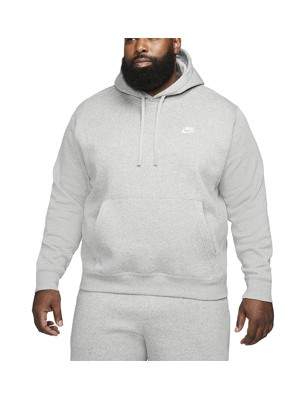 Nike Mens Sportswear Club Brushed Back Fleece Pullover Hoodie
