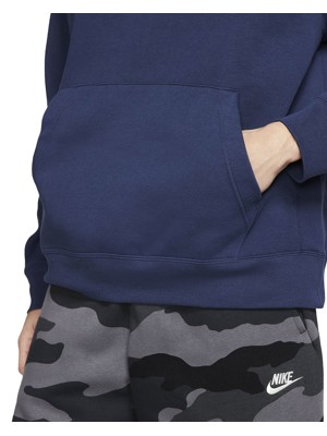 Nike Mens Sportswear Club Brushed Back Fleece Pullover Hoodie