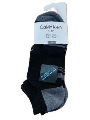 Calvin Klein Mens Tech Trainer Socks (3 Pairs)