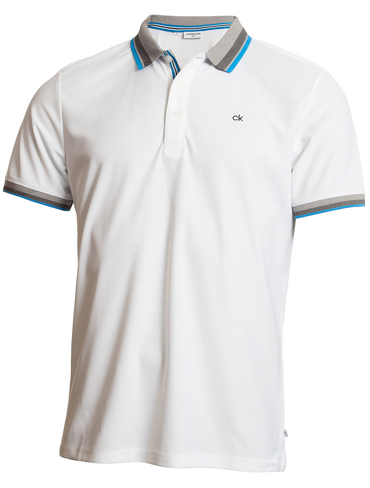 Calvin Klein Mens Spark Polo Shirt - Golfonline