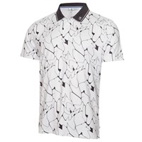 Calvin Klein Junior Cracked Print Polo Shirt
