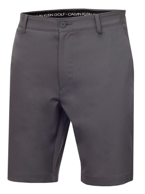 Calvin Klein Mens Bullet Regular Fit Stretch Short - Platinum Collection