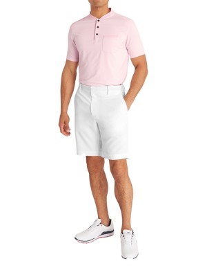 Calvin Klein Mens Bullet Regular Fit Stretch Short - Platinum Collection