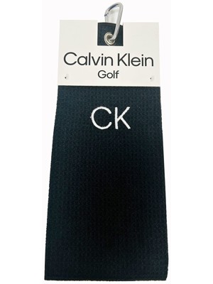 Calvin Klein Waffle Tri Fold Towel