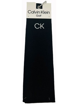 Calvin Klein Waffle Tri Fold Towel