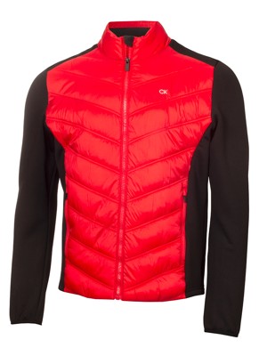 Calvin Klein Mens Frontera Hybrid Jacket  - Platinum Collection
