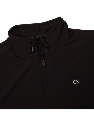 Calvin Klein Mens Motion Full Zip Windbreaker Sweater - Platinum Collection