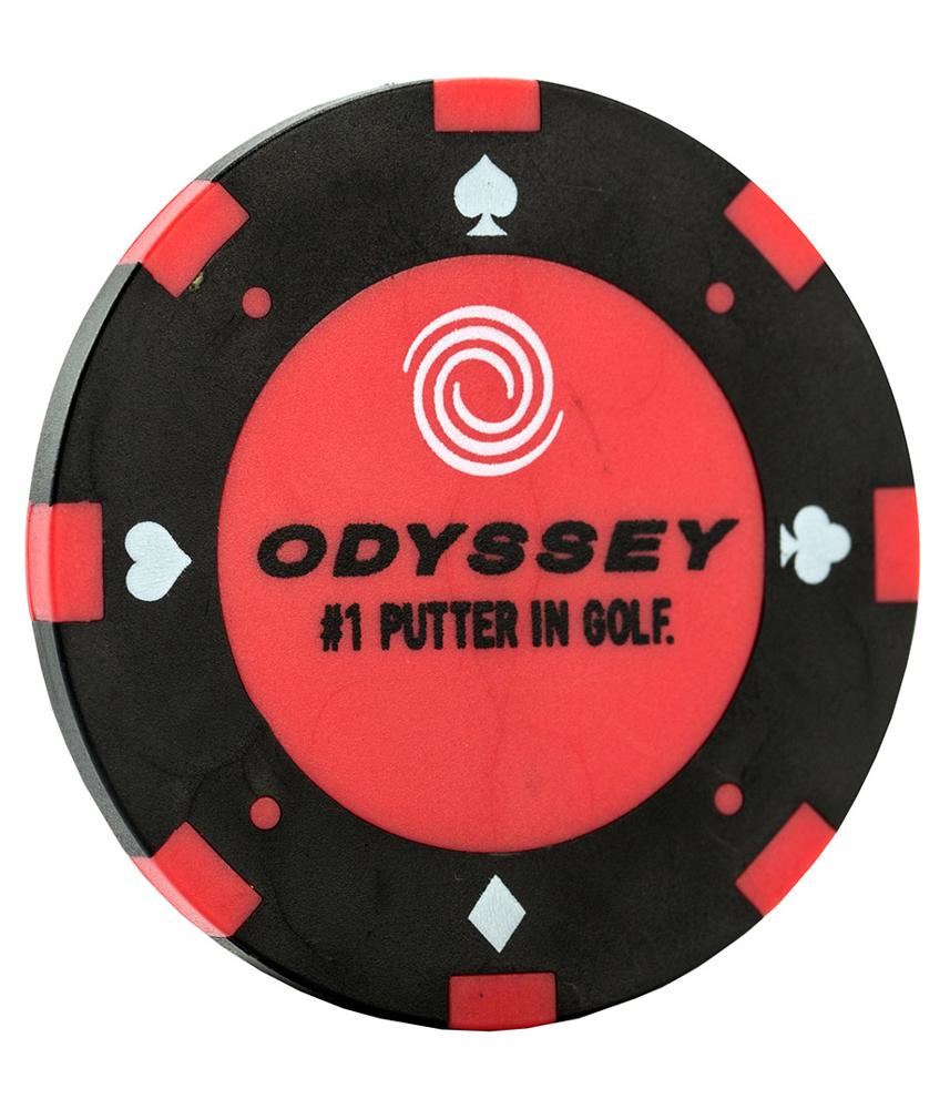 Odyssey Poker Chip Ball Markers (3 Pack)