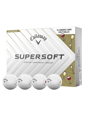 Limited Edition - Callaway SuperSoft Cheers Golf Balls (12 Balls)