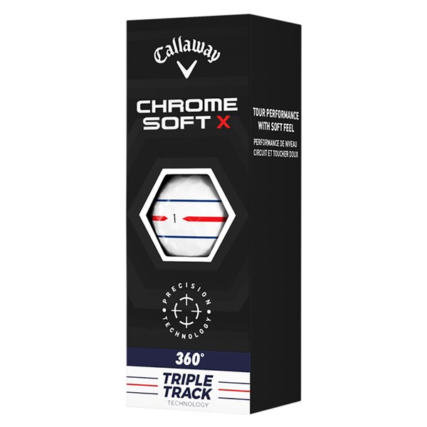 callaway chrome soft x 360 triple track golf balls ex2