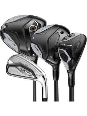 Callaway Quantum Max 9-Piece Club Set (Steel/Graphite)