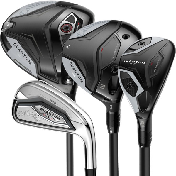 Callaway Quantum Max 9-Piece Club Set (Steel/Graphite)
