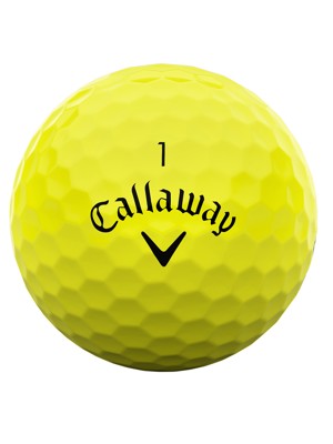 Callaway Warbird Distance + Yellow Golf Balls (12 Balls)