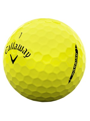 Callaway Warbird Distance + Yellow Golf Balls (12 Balls)
