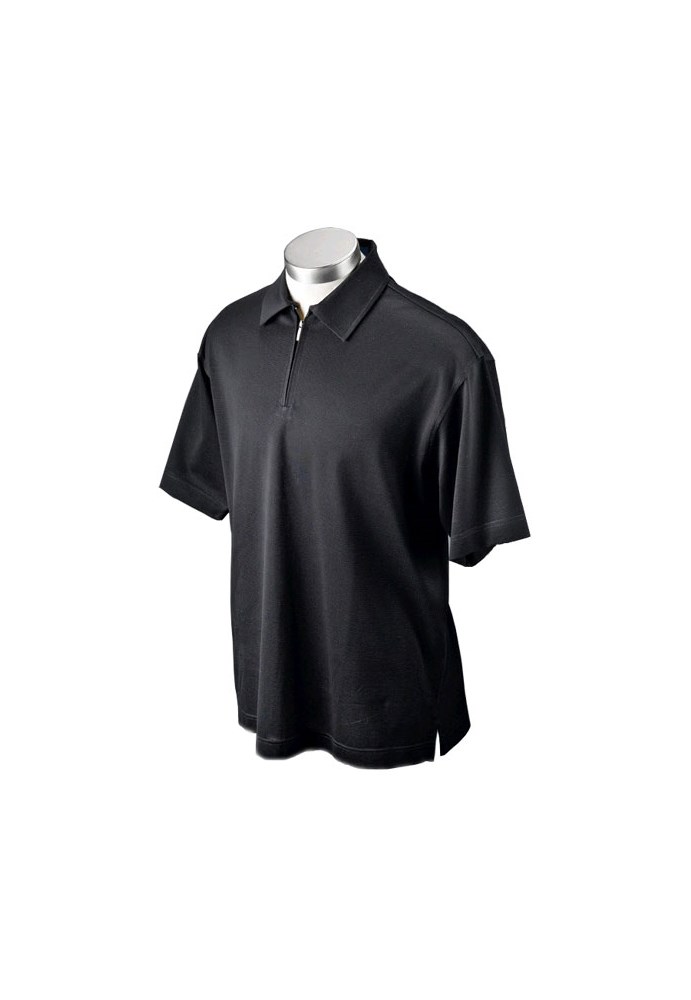 Download Callaway Short Sleeve Front Zipper Polo Shirt Mens