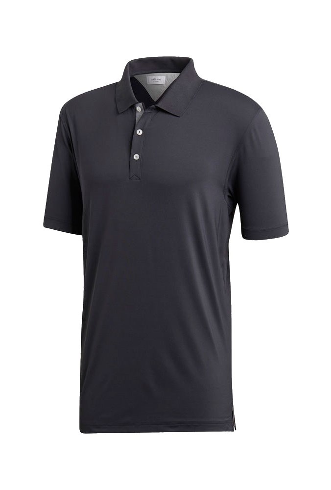 adidas Mens adiPure Anti-See Thru Solid Polo Shirt - Golfonline