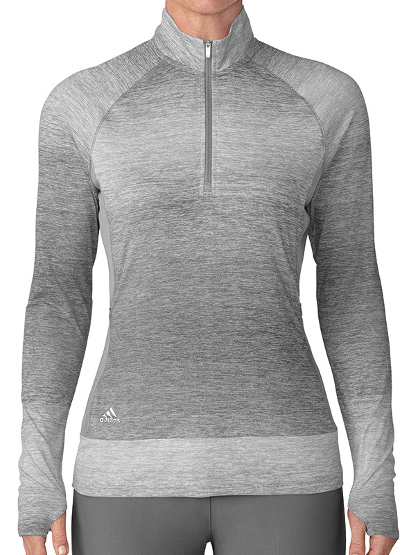 adidas half zip women's