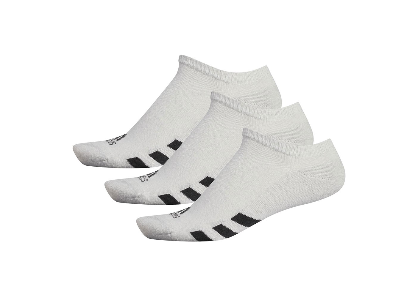 adidas Mens No Show Sock (3 Pack) - Golfonline