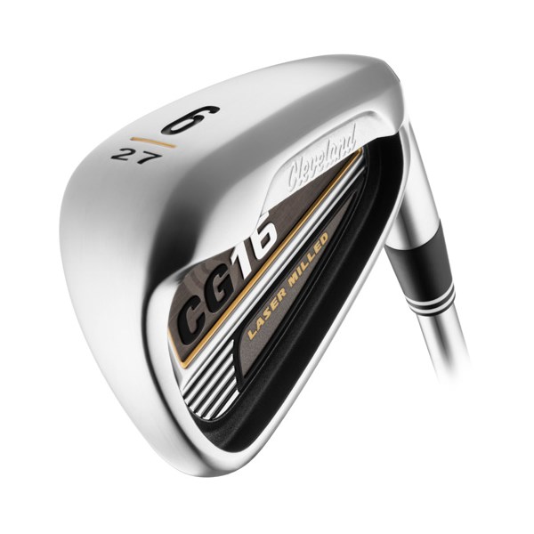 Cleveland CG16 Satin Chrome Irons (Steel Shaft) - Golfonline