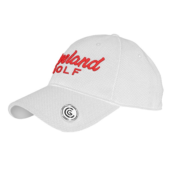 Cleveland Mens One Touch Ball Marker Cap