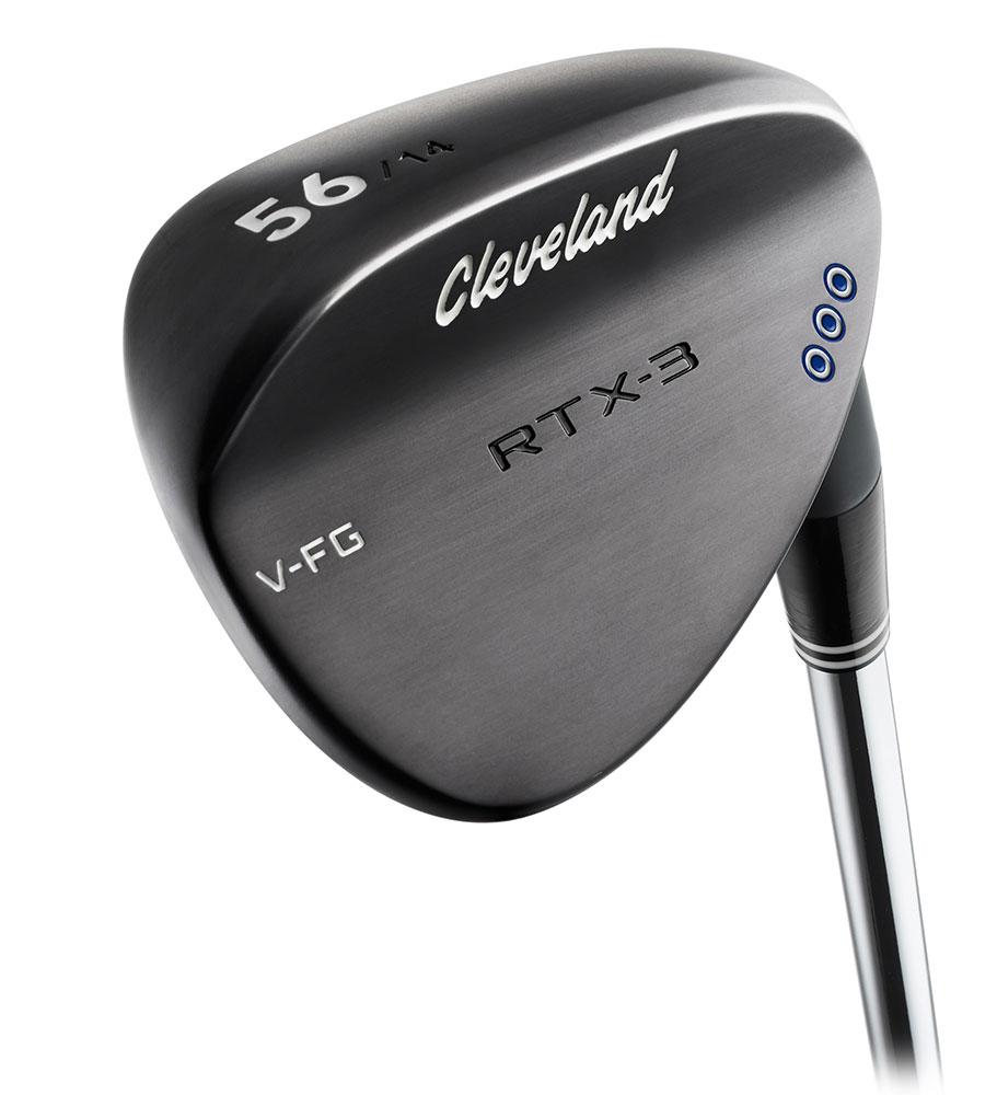 Cleveland RTX 3 Black Satin Wedge