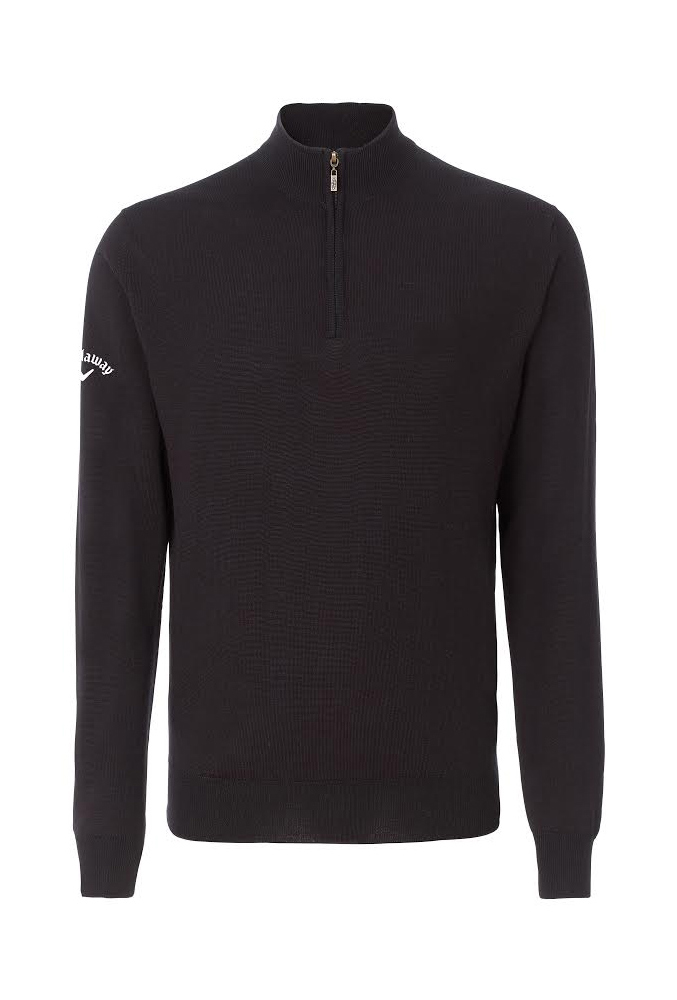 Callaway Mens Merino 1/4 Zip Golf Sweater