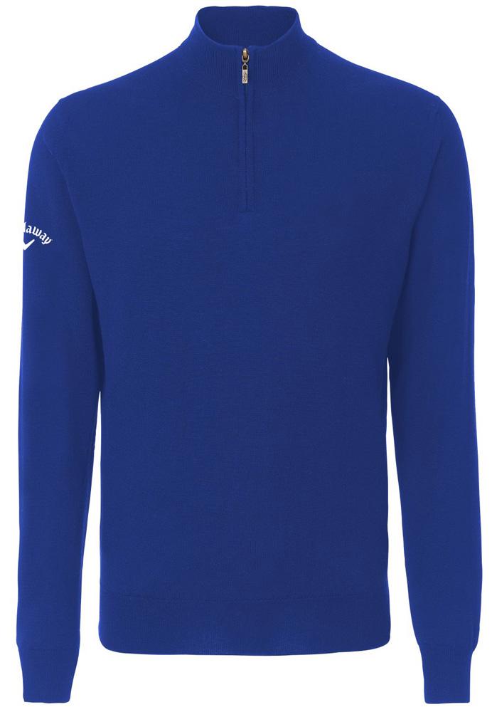 Callaway Mens Merino 1/4 Zip Golf Sweater