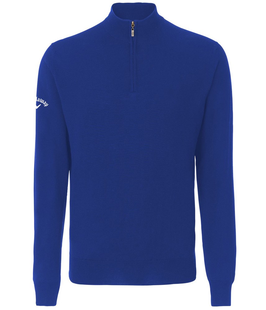 Callaway Mens Merino 1/4 Zip Golf Sweater | GolfOnline