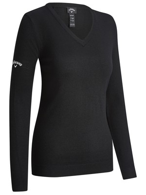 Callaway Ladies V-Neck Merino Sweater - SALE