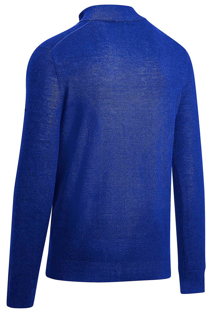 Callaway Mens Blended Merino Quarter Zip Sweater - Golfonline