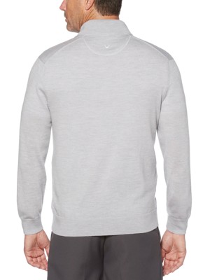 Callaway Mens 1/4 Zipped Merino Sweater