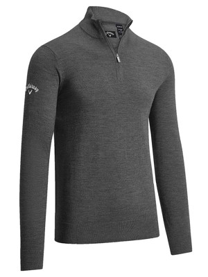 Callaway Mens 1/4 Zipped Merino Sweater