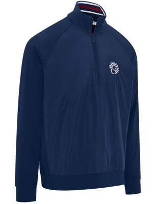 Callaway Mens Mixed Media 1/4 Zip Jacket - Legacy Collection